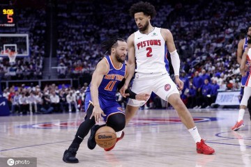 布伦森40分+准绝杀 尼克斯4-2淘汰活塞晋级次轮