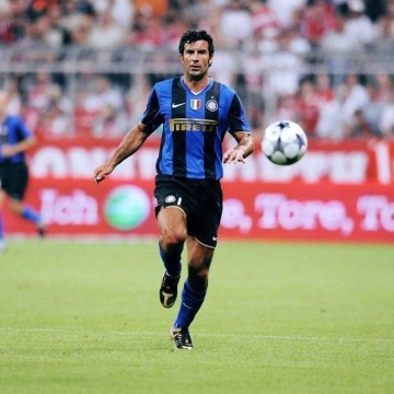 两家他都效力过！菲戈看好国米夺得三冠王，而不是巴萨