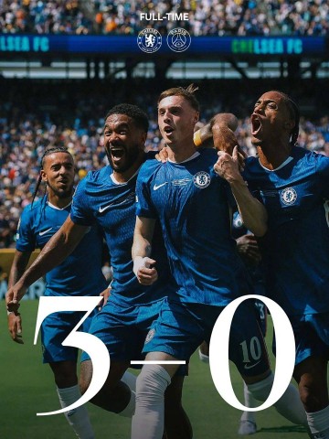 切尔西3:0巴黎,意味着在某个纪录上,世俱杯对齐的是世界杯,而不是欧冠