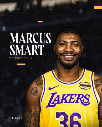 湖人官宣签下斯玛特 后者：冲击冠军是重中之重