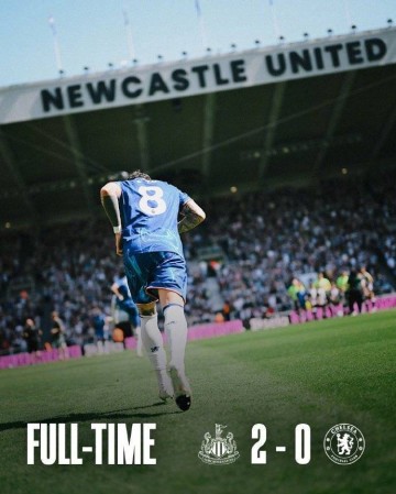 切尔西不敌纽卡，进攻端哑火让争四受阻，末尾两战必须赢