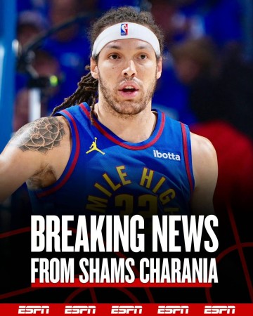 Shams:阿隆-戈登遭遇左腿筋拉伤 大概率缺席G7