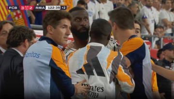 皇马国王杯决赛崩盘夜：吕迪格暴力砸裁判恐遭重罚，三人染红+西甲争冠陷绝境