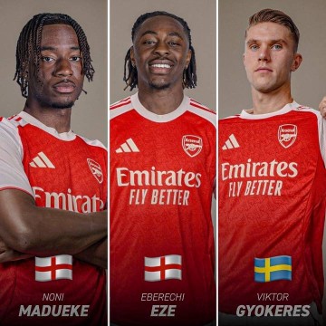 全都要罗马诺:阿森纳正同时推进签约克雷斯+马杜埃凯+埃泽