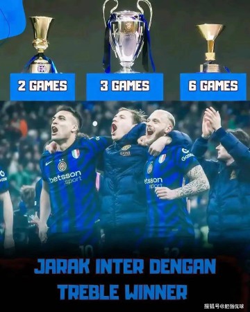 国米本赛季已经成功，无关乎奖杯数量！