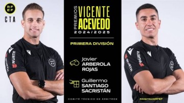 励志！罗哈斯当选2024-25赛季西甲最佳裁判，此前曾遭遇病痛折磨