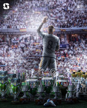 11年前的今天:皇马2500万欧从拜仁签下克罗斯,出战465场夺23冠