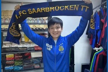 开心!樊振东参观萨尔布吕肯和管理层亲切交流,8月即将迎来德甲首秀