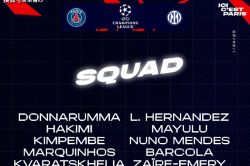 大巴黎欧冠决赛大名单:登贝莱、巴尔科拉、阿什拉夫悉数入围!