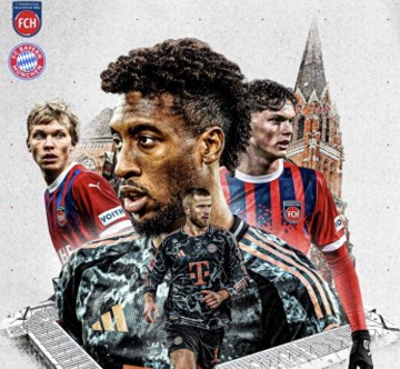 拜仁4-0击败海登海姆，领先药厂9分锁定德甲冠军，凯恩迎来夺冠希望